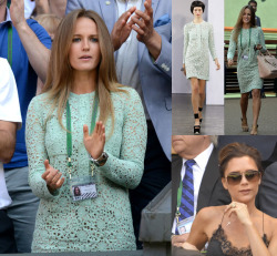 Misskellyweaver:  Wimbledon Final Fashion I Think We We’re All On The Edge Of Our