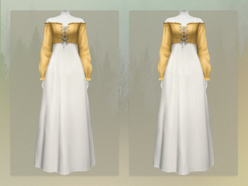 nords-sims:Azenor Gown:Hi again, this too was out yesterday, sorry!!I made it for The Sims Resource’