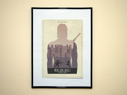 pixalry:  Metal Gear Solid Posters - Created by Chris Minney Available for sale at his Etsy Shop.