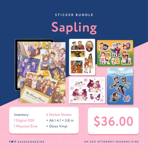 WE ALWAYS RETURN:  LEFTOVER SALES OPEN!We Always Return is an Ace Attorney Seasons zine centred arou