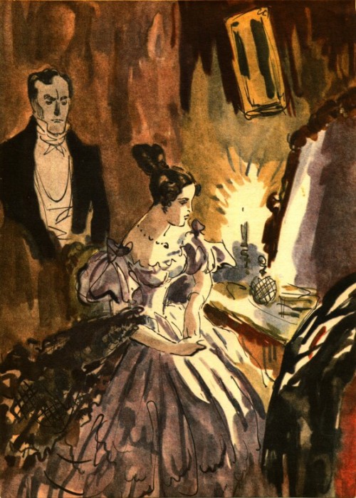 russian-style:And here are some nice illustration to the Lermontov’s drama “Masquerade&r