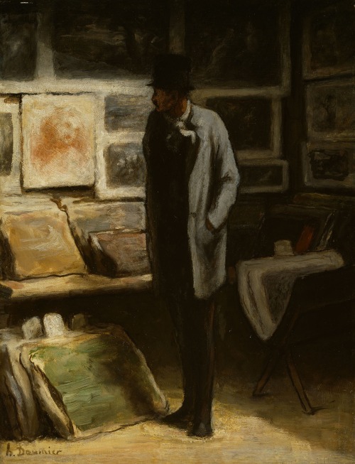 Honoré Daumier (1808-1879) - The Print Collector