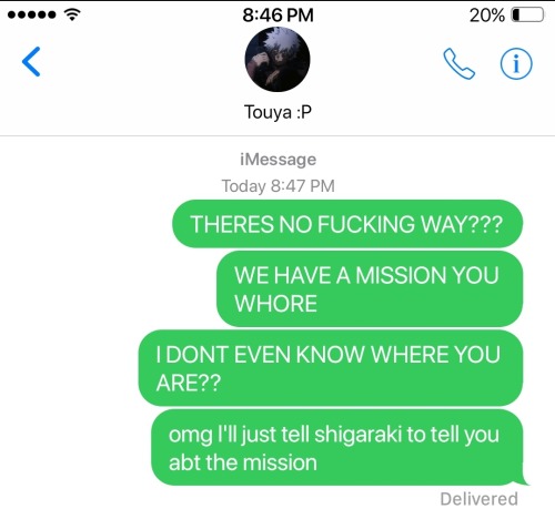 Random Touya Texts 