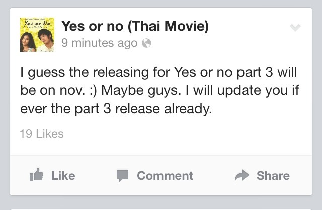 Or movie yes no 3 thai Yes or