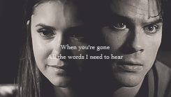 damonsgrace:  We were made for each otherOut here forever 