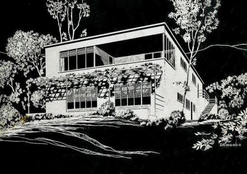 danismm:A Modern “View” House on a Hillside. Edgar Bizzants arch. 1929