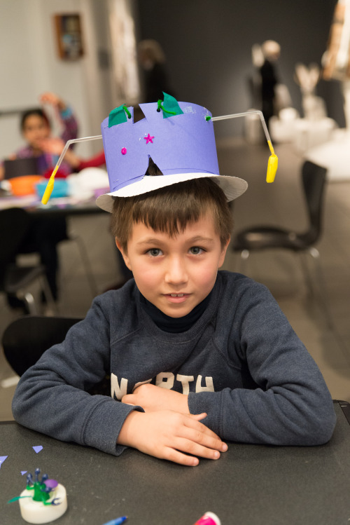 Tip Your Hat to Folk Art program, American Folk Art Museum, April 5, 2014. Families and Folk Art pro