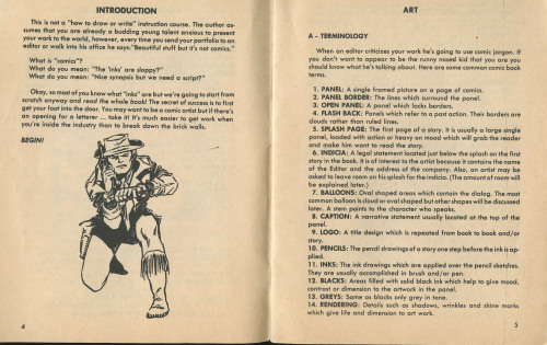 The Comic Book Guide for the Artist/Writer/Letterer (Charlton Comics 1973) Part &frac12;