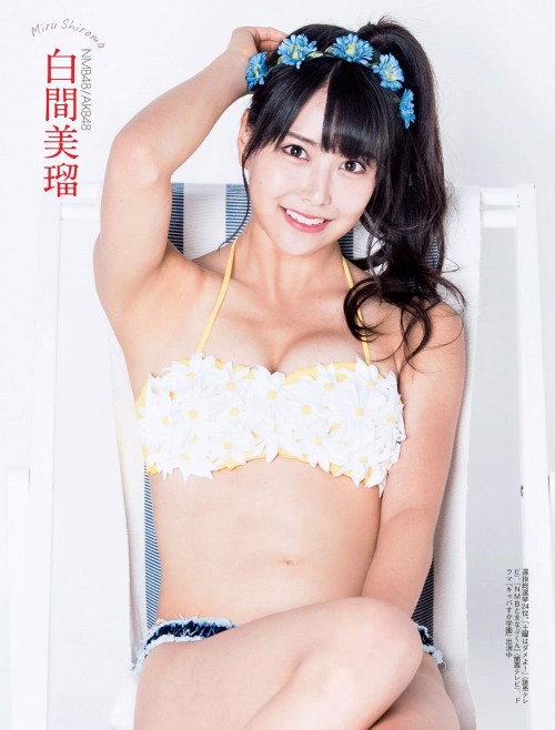 tsuna1223: 白間美瑠　FLASH No.12.13
