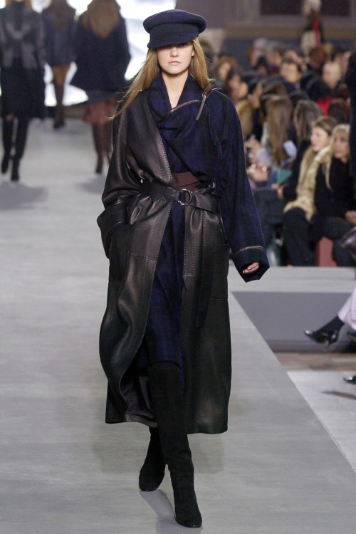 lelaid: Caroline Trentini at Hermès F/W 2005