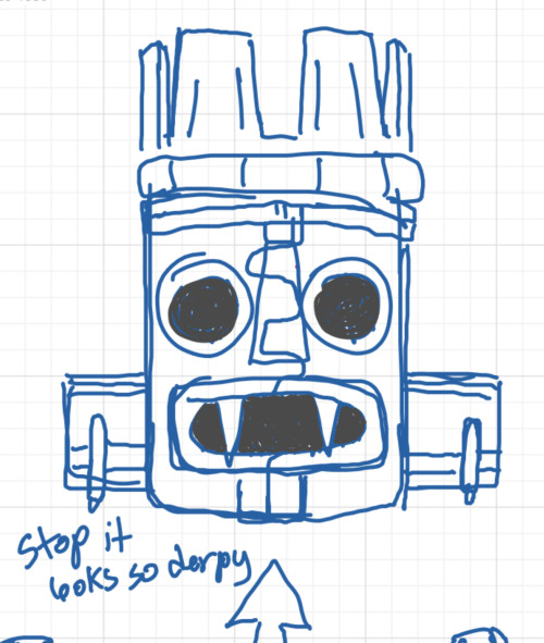 Me When I Uh, Draw Saw Traps Very Crappily