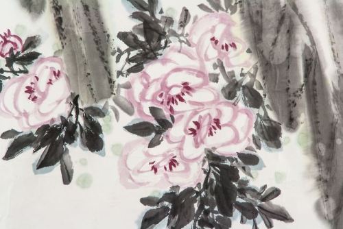 glitteryrebelexpert: LIU GUOZHU Chinese b.1960 Watercolor 