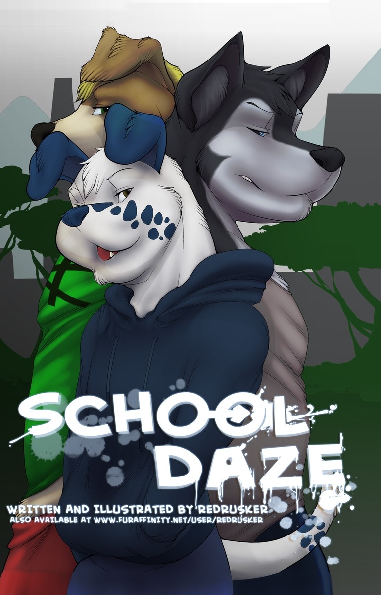 diaperfurry:  School Daze by RedRusker part1