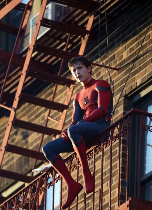 New Spiderman: Homecoming On Set Pics