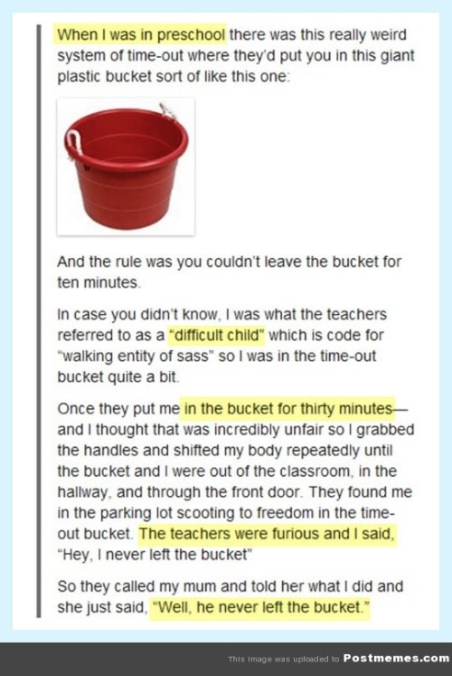 vixyhoovesmod:  lloxie:  funny-ftw:  I Was A Difficult Child  @vixyhoovesmod this is Vixy isn’t it :p  nah, they use to put us in the hallway, i just walked around the halls until someone noticed.   ….I was actually referring to Vixy the pony