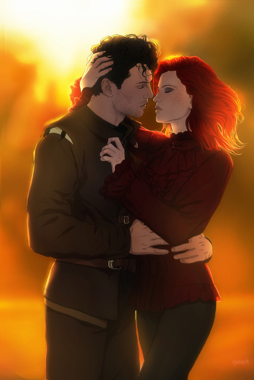 inner-muse:A while ago I commissioned @vjatoch for this absolutely gorgeous art of my Kelandris and 