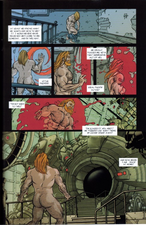 yesyaoiyeah:  Porky #2 drawn by Logan Kowalsky (First Part!) So, the second issue! Enjoy it ^^