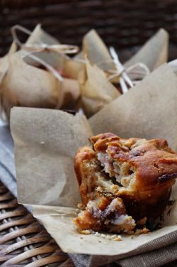 intensefoodcravings:  Roasted Fig, Goat Cheese &amp; Honey Muffins