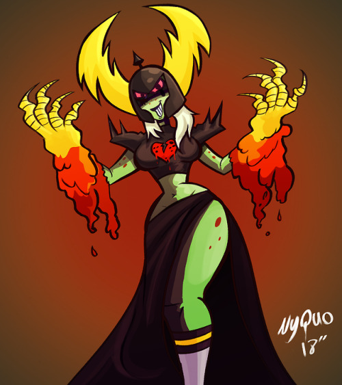 nyquo: Lord Dominator for #cutiesaturday on twitter. This was fun to draw. <3 <3 <3