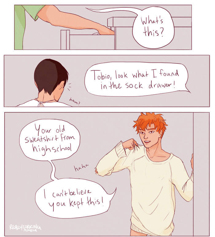 reallyporning:  reallycorking:  just some domestic kagehina NONSENSE    I thought