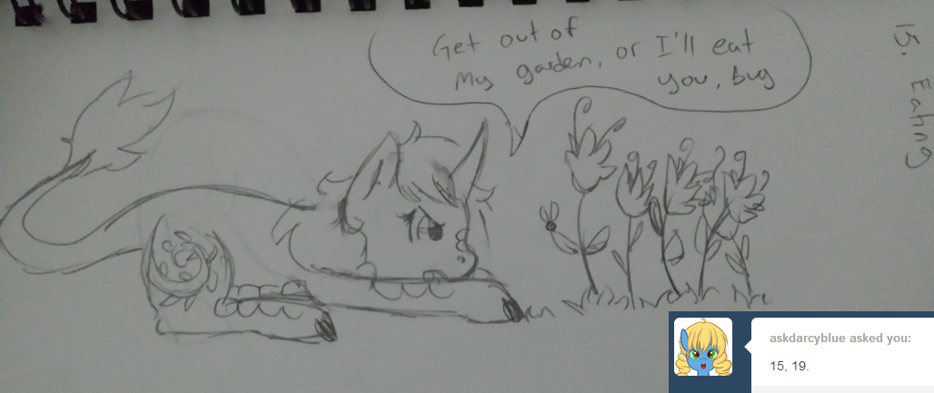 askkappathekirin:  Questions I was asked earlier for the OC art meme thingy :U18. As