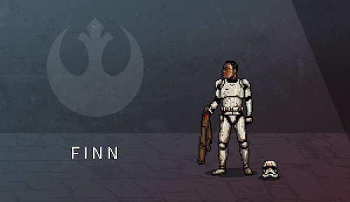pixalry:Star Wars: The Pixels Awaken - Created by Mikołaj Birek