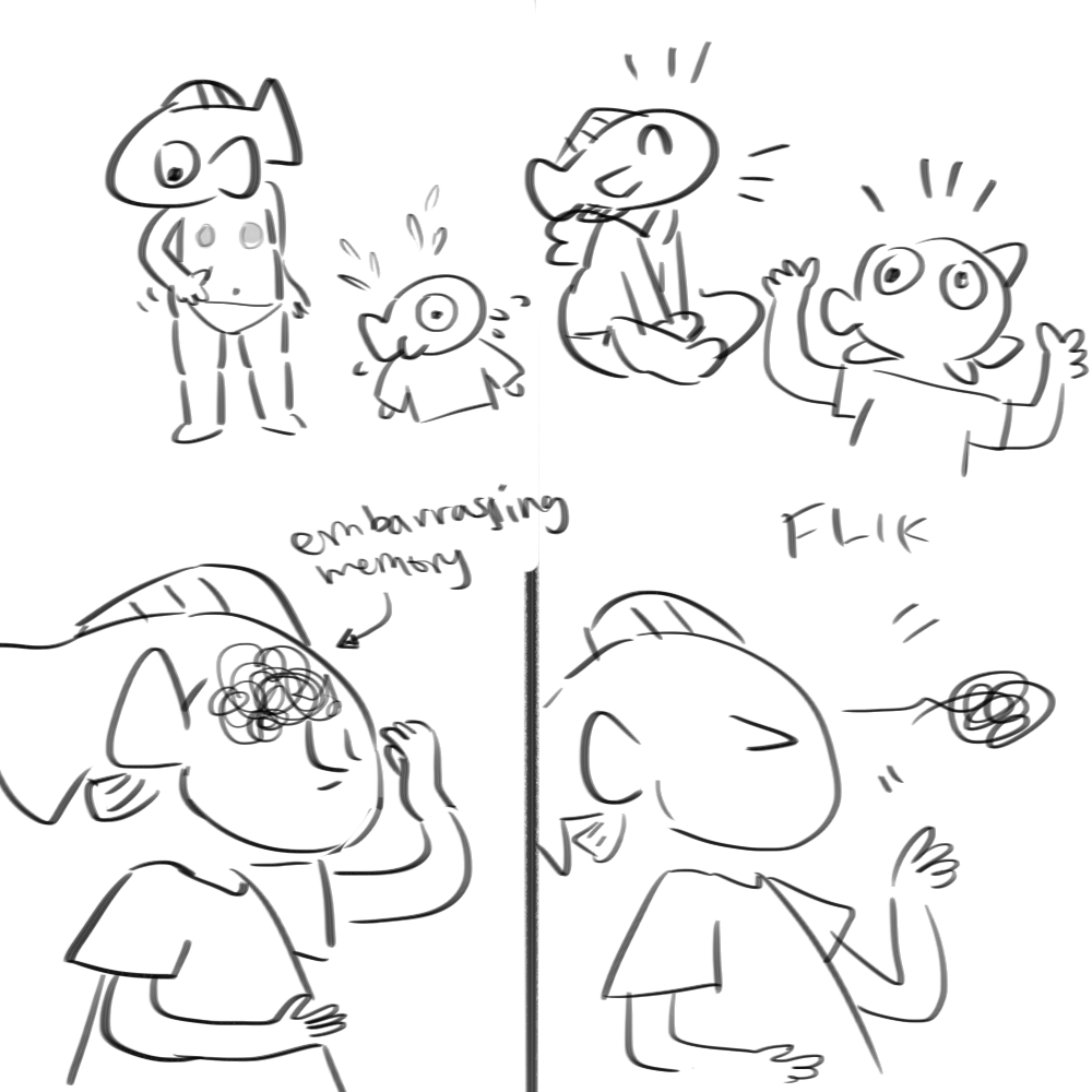 drawing myself with a fish head is funner than with normal head 