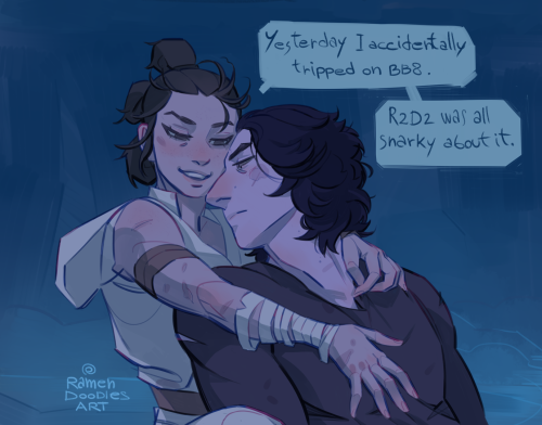ramendoodlesart: May I suggest something silly and fluffy after the Mandalorian’s S finale?Thi