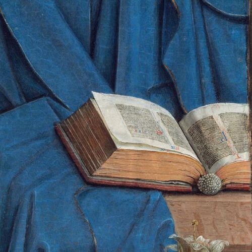 Jan van Eyck, The Annunciation (detail), 1434-1436