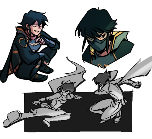 fortegrace:Cass doodle dump from last year!