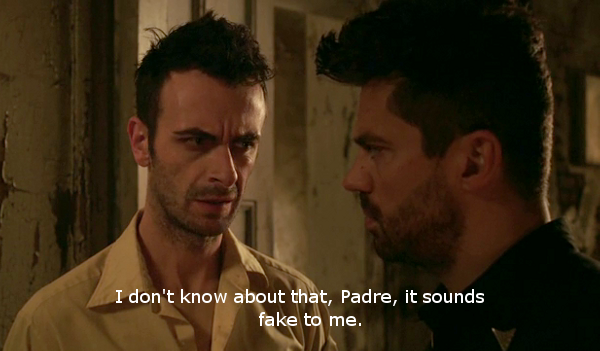 garbagecinnamonroll:I think AMC actually has decided to renew Preacher, except they’re