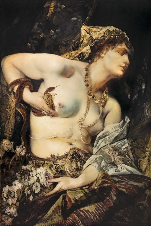 Hans Makart,The Death of Cleopatra, 1875 