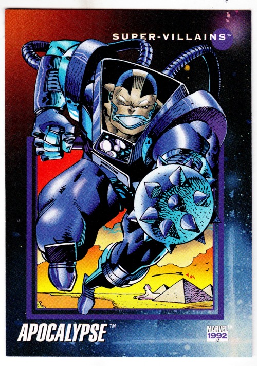 comicbookvault:  S U P E R -V I L L A I N S  Marvel Trading Cards (1992)
