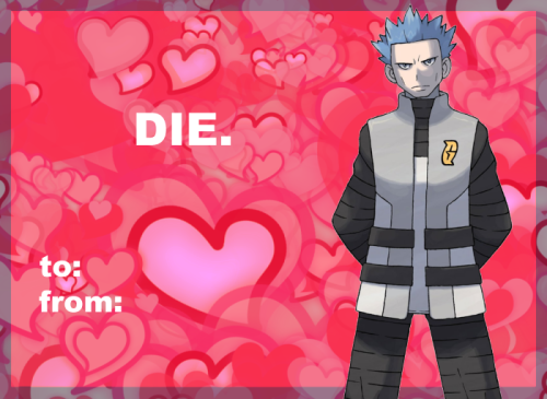 slightly-gay-pogohammer:pokevillains and antagonists for valentine :)