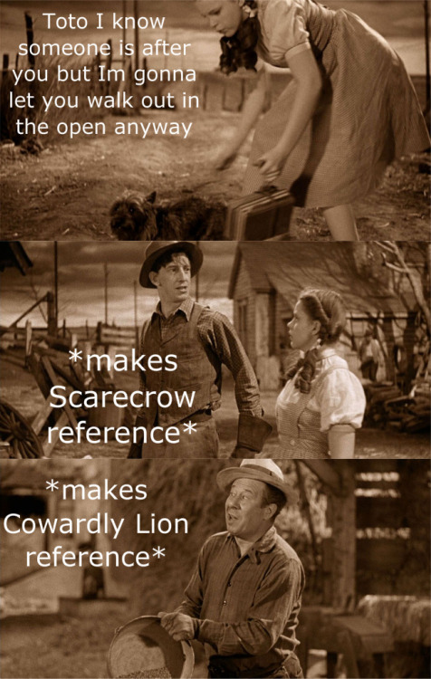thewintersoldiersbutt: Happy 75th Anniversary to The Wizard of Oz! To celebrate, I present to you; 