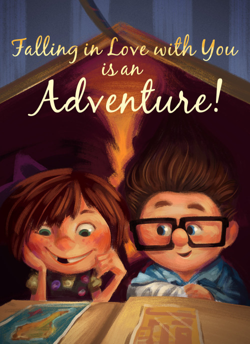 disneypixar:Love is in the air.