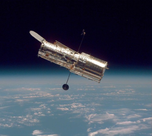 wonders-of-the-cosmos:Happy Birthday, Hubble!The Hubble Space Telescope (HST) is a space telescope t