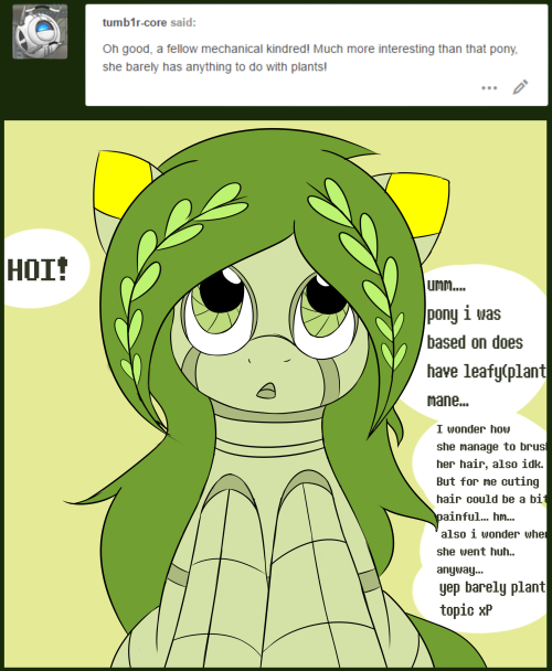 askflowertheplantponi:“Its kinda fun =w=“ owo