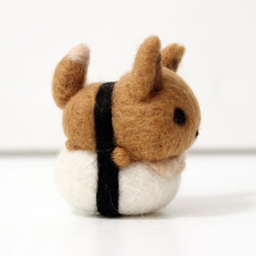 XXX retrogamingblog:  Needle-felted Sushi Pokemon photo