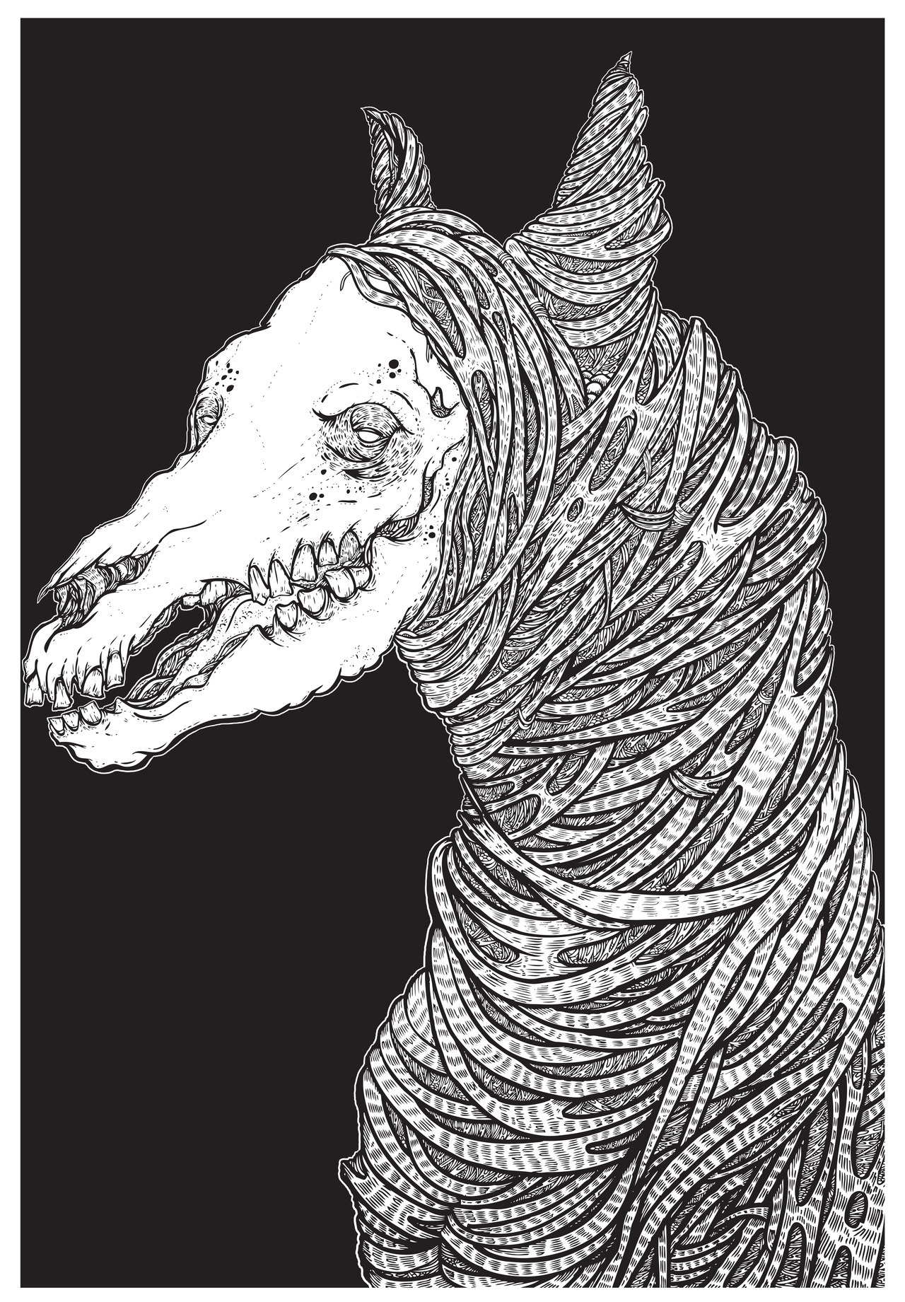 eatsleepdraw:  Pale Horse no.2 