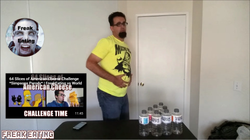 My Favourite Competitive Eater Just Did A 2 Gallon Gatorade Chug Challenge And Showed His Distended Gut