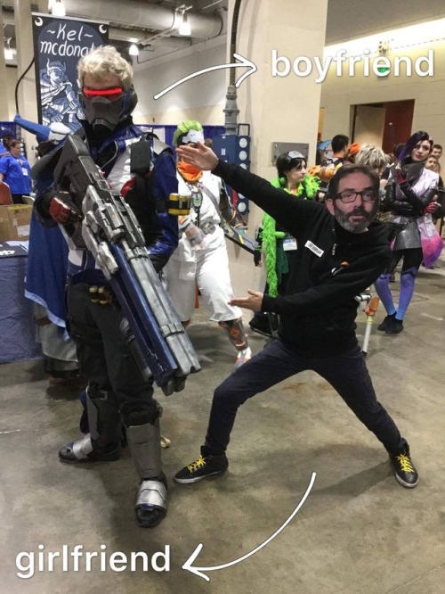 spudsc-indy: so i cosplayed jeff kaplan from the overwatch team and started dating a soldier 76 cosp