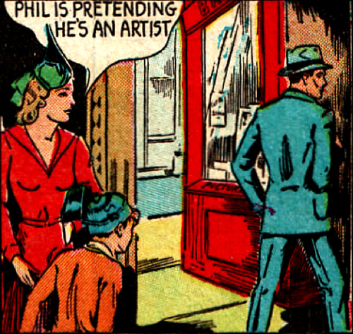 superdames:Aren’t we all.—Target Comics #5 (1940)