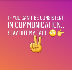 If youre going to talk w/ me or engage w/ me in conversation I want ALL your attention. I want you to communicate and connect w/ me. And speak your truth. Some ppl cant tell the truth and like to be “ clever” and be in between so much. Just say what