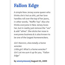 #Tbt to taking some girl&rsquo;s bf and her putting me on Urban Dictionary 😭 too bad I was a size 5 then and we jumped her at Bamboozle after this 😢 #theglorydays #2009 #myspacetoFacebookera #FallonEdge #badgirlsclub #pullingrobberies