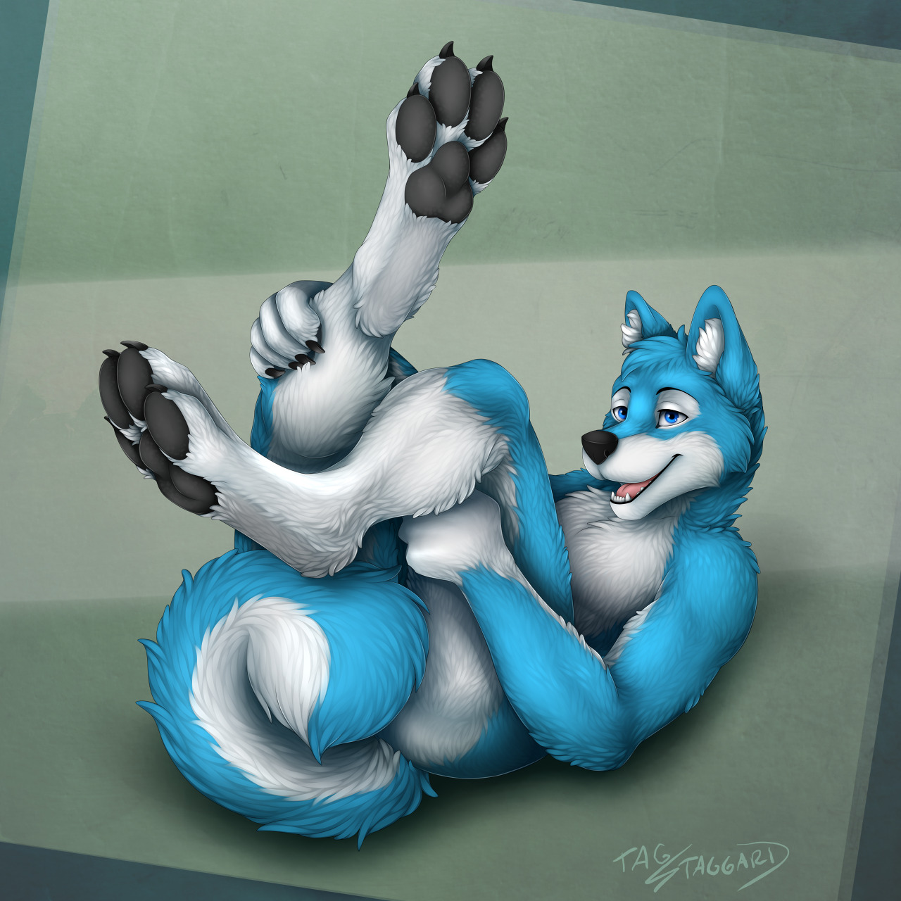 fur-and-paws:  Hold ‘em Up High! by Staggard&lt;3