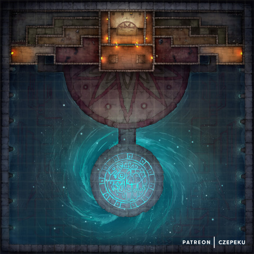 The ancient temple is home to an ancient guardian from the depths of the seas, meant to safeguard th