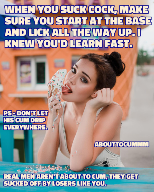abouttocummm:beta boys don’t get to cum, instead they are always @abouttocummm
