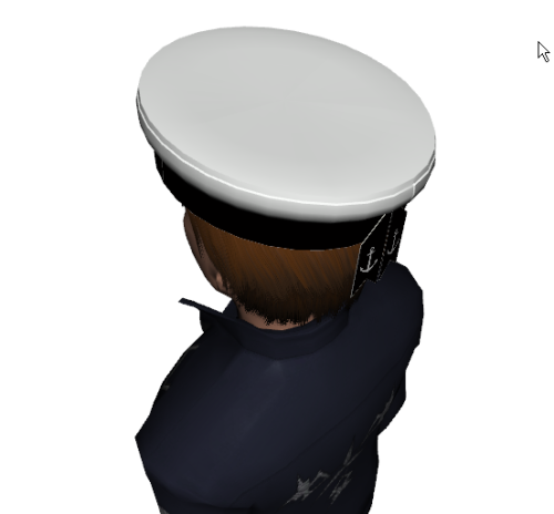 the77sim3:  miya1201:  the77sim3:  miya1201:  看到simsimi的新衣服预告就觉得差了个海军帽，于是把MMD的一个模型给直接拿来用了，还没进游戏测试不知道