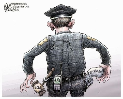 Porn photo cartoonpolitics:  “Who will protect the